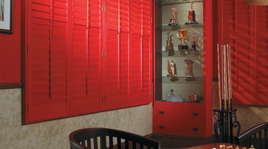 Your ShutterLuxe shutters can be custom made to match any color swatch or sample you provide.  